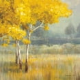 thumbnail image 3 of Nai, Danhui 15x15 Black Modern Framed Museum Art Print Titled - Yellow Landscape Crop, 3 of 5