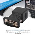 thumbnail image 4 of Rallonge VGA Mâle vers LAN CAT5 CAT6 RJ45 Câble Adaptateur Réseau, 4 of 4