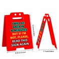 thumbnail image 3 of SXcggal One Interesting Team Present Funny And Humorous Parody Desktop Warning Sign Partition Decoration Suitable For Colleagues Teammates Employees Birthday Present Artistic Desktop Decoration, 3 of 8