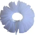 thumbnail image 1 of Jumpingount Collar de tul con volantes para mujer, accesorio para disfraz de Halloween, chal, solapa desmontable, delicado y encantador Accesorios de disfraces Blanco 4 capas, 1 of 1