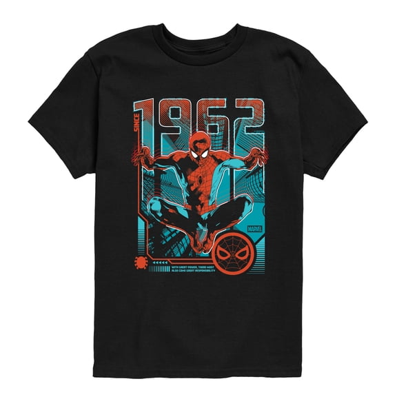 Spider-Man - 1962 Digital - Youth Boys Short Sleeve Graphic T-Shirt