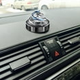 thumbnail image 3 of Solar Rotating Car Ornament with Aromatherapy Diffuser, Aluminum Alloy Suspension Perfume Decoration, Eco-Friendly Solar Powered Car Air Freshener for Interior Decoration, 3 of 3