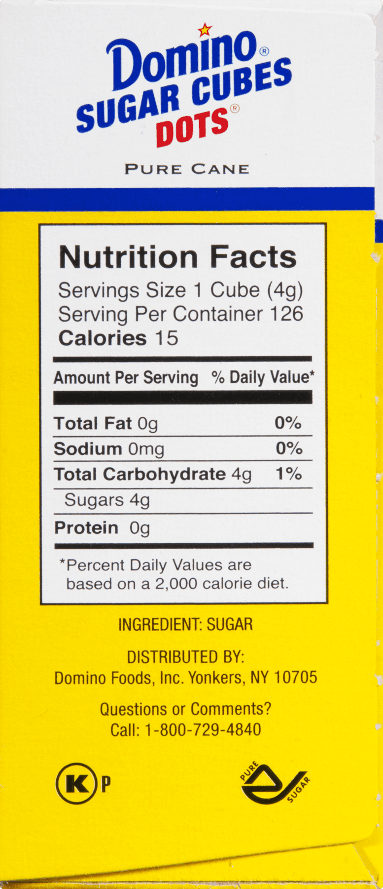Dominos Sugar Nutrition Facts Runners High Nutrition