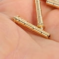 thumbnail image 5 of OULII 3Pcs Golden Copper Decorative Tubes for Vintage Sailing Ship Model Tabletop Display, 5 of 8
