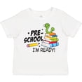 thumbnail image 3 of Inktastic Bookworm Ready for Preschool Boys or Girls Toddler T-Shirt, 3 of 5
