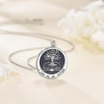 thumbnail image 3 of YAFEINI Book Necklace Sterling Silver Tree of Life Book Pendant Reading Jewelry for Women Librarian Gifts for Book Lover Readers Graduation Gifts for Her, 3 of 6