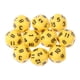 thumbnail image 2 of 10 dados acrílicos opacos de 16 caras d16 de 14 mm para juegos de rol Amarillo, 2 of 7