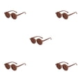 thumbnail image 1 of Qarigey Gafas de sol redondas para niños, gafas para bebés, accesorios de ropa de moda para niños pequeños adorables, protección para los ojos, Type2 NO2 Qarigey CBP376086, 1 of 5
