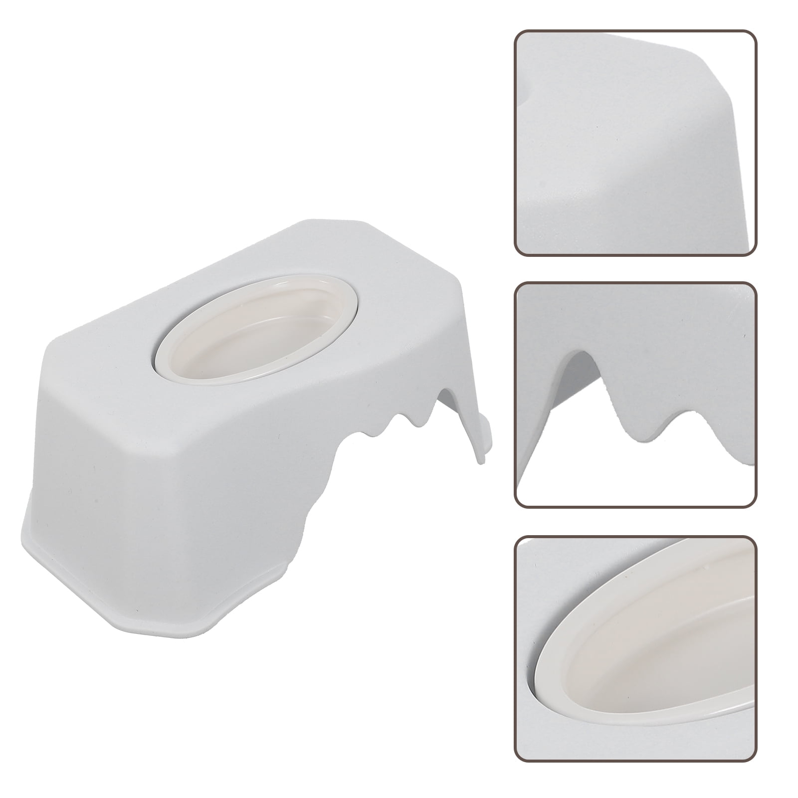 LABSERRON Multi-function Reptile Hide Cave for Leopard Gecko Tank Accessories