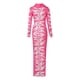 thumbnail image 5 of Vestido plisado sexy con escote en V y hombros descubiertos con tirantes irregulares y hombros descubiertos para mujer Fridja  NMB3203, 5 of 9