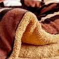 thumbnail image 6 of JML Soft 3 Piece Sherpa Blanket,Thick Warm Plush Borrego Bed Blanket,Queen 75"x 83", 6 of 6