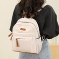 thumbnail image 5 of Casual Daypack for Women Two Tone Adjustable Strap Lightweight Multi Pocket Zipper Travel Backpack,for Daily Commute Travel Use, 5 of 6