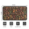 thumbnail image 5 of Colorful Mushroom Plant Brown Pattern Door Rugs,Washable Non Slip Door Mats Indoor,Decorative Door Mats,Entry Mat Indoor for Entrance,Bedroom,Kitchen,Bathroom,30"x17", 5 of 6