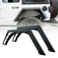 thumbnail image 2 of WOLFSTORM Rear Fender Flares for 2018-2022 Jeep Wrangler JL JLU Powder Coated Steel 2PCS, 2 of 9