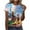 Pink Tops Woman, variant on Nfurl Graphic Tees Women Short Sleeve Horse Racing Print T Shirts for Women Casual Crew Neck Pullover Going Out Tops Funny Plus Size Top White,Size L