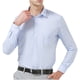 thumbnail image 2 of Camisa de manga larga con botones y bolsillo de negocios sólidos para hombre Pompotops  oipoqjl27658, 2 of 7