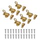 thumbnail image 1 of Uxcell 6-Pack Pestillos de Cierre Automático, Pestillo Resistente de Aleación de Aluminio con Tornillos/ Ventana/Puerta[Oro], 1 of 6