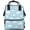White Clouds Cartoon Blue, variant on Yellow Rubber Ducks Diaper Bag Backpack For Baby Girls, Mom Waterproof Large Nappy Bags For Women