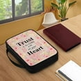 thumbnail image 3 of ZUXONGSY Butterfly Daisy Print Bible Cover for Women Men Trust In The Lord Bible Case Large Bible Bag with Zipper Multifunctional Bible Accessories Scripture Bag, 3 of 6