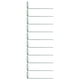 thumbnail image 2 of Mejore su jardín con soportes verdes compactos para césped, terrazas y patios Enrejados de metal para plantas de 25 cm, juego de 10, 2 of 8