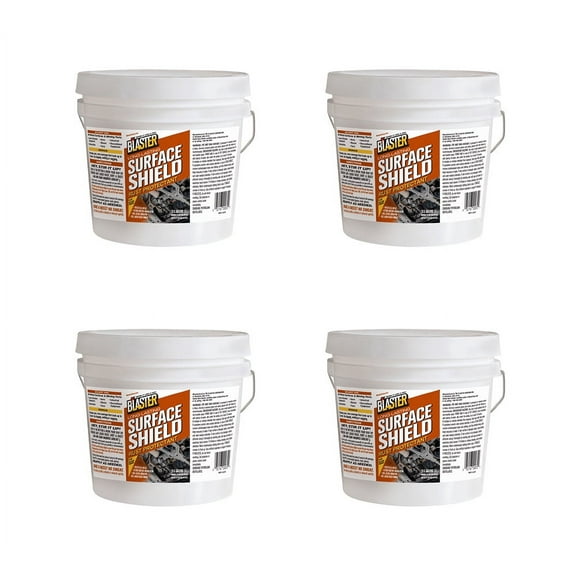 (4 Pack) Blaster 128-SS Surface Shield Bulk 1-Gal Pail, Part No. 128-SS