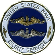 Eagle Crest US Navy Silent Service Coin Collectible Coins Veteran Gifts for Men and Women