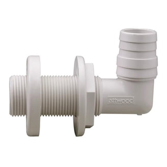 Attwood 1494F1 Louver Vent – White, Bulk Pack, Marine/Boat Ventilation