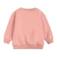 thumbnail image 4 of SDNall Boys And Girls Sweater Coat Round Neck Small And Medium Childrens Pullover Solid Color Fleece Top, 4 of 9