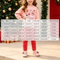 thumbnail image 3 of YWIYIUD Toddler Baby Boy Girl Christmas Outfits Cartoon Embroidery Long Sleeve Tops Jogger Pants Sets InfantHoliday Round Neck Pullover Warm Outfits Two Piece Suit Fall Winter Clothes 6-7 Years, 3 of 3
