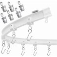 thumbnail image 1 of Flexible Bendable Ceiling Curtain Track, Ceiling Mount for Curtain Rail, Room Divider Ceiling Track, 1 of 5