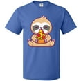 thumbnail image 3 of Inktastic Sloth Pizza T-Shirt, 3 of 5