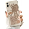 thumbnail image 1 of Compatible with Huawei Case with Cute Bear 3D Cartoon Pattern for Women Girls Soft Silicone Protective for Huawei, 1 of 7