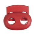 thumbnail image 2 of Craft County 10 Piece Plastic 5mm Dual Hole Cord Locks - Many Colors - Spring Loaded Stoppers, 2 of 4