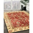 thumbnail image 2 of Ahgly Company Indoor Square Abstract Red Abstract Area Rugs, 3' Square, 2 of 6