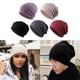 thumbnail image 2 of 5 Piece Slouchy Baggy Beanie Chemo Hat Cap Khaki + Black + Gray + Wine Red + Purple, 2 of 5