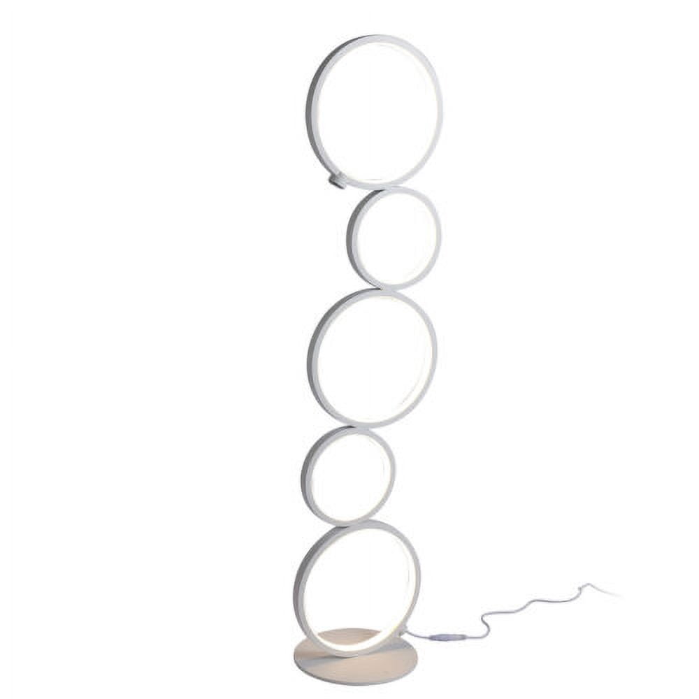 35.5'' Modern LED Dimmable Floor Lamp Standing Reading Light for Living Room 24W