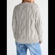 thumbnail image 5 of Suéteres de Cuello Redondo de Punto Extragrandes para Mujer Gris XL, 5 of 8