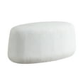 thumbnail image 5 of Studio Living Kingston Modern Upholstered Ottoman, White Boucle Fabric, 5 of 7