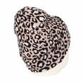 thumbnail image 5 of WITHMOONS Knitted Beanie Hat Animal Leopard Pattern Watch Cap KR51083 (Pink)KR51083Pink, 5 of 5