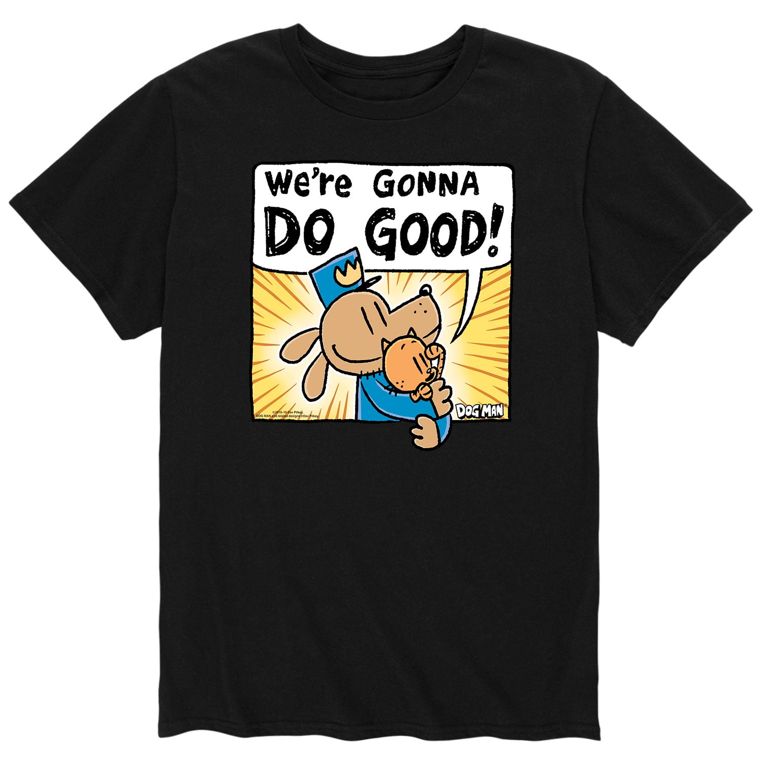 Buy Dog Man - Dog Man - With Lil Petey Do Good - Mens Short Sleeve ...