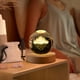 thumbnail image 5 of Xihbxyly Luz de Noche de Cristal, Temática Del Sistema Solar de Saturno y Galaxia, Recargable Por Usb, Lámpara de Cristal Grabada, Luz Blanca Cálida, Decoración para Dormitorio y Sala de Estar, Regal, 5 of 6