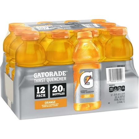 (24 Bottles)Gatorade Thirst Quencher, Orange, 20 Fl (The Best Thirst Quencher)