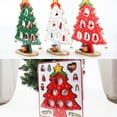 thumbnail image 4 of fastboy Christmas Tree Ornaments Props Interesting Home Tabletop Adornment Wood Decoration Festival Gift Party Scene Layout Props White, 4 of 9