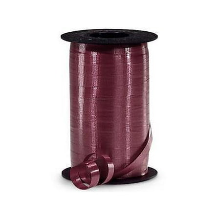 - 6 Unit Burgundy Curling Ribbon 3/8