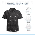 thumbnail image 7 of High Quality Hawaiian Shirts for Men Short Sleeve Aloha Beach Shirt Floral Summer Casual Button Down Shirts Blouses TA6IHS, 7 of 7