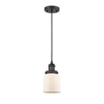 thumbnail image 7 of Innovations Lighting 201C-PN-G53 One Light Small Bell Cord Pendant-5 Inches Wide by 10 Inches High   Polished Nickel Finish with Smoked Glass, 7 of 7