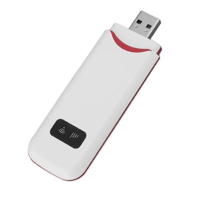 4G LTE USB WiFi Modem, 150Mbps 4G LTE USB Portable WiFi Router High Speed SIM Card Slot Plug and Play for Computers
