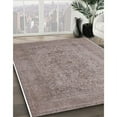 thumbnail image 3 of Ahgly Company Machine Washable Indoor Square Industrial Modern Rose Dust Purple Area Rugs, 4' Square, 3 of 7