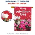 thumbnail image 3 of America Forever Flags Double Sided House Flag - Happy Valentine's Day - 28 x 40 Inches, Happy Valentine's Day Love Hearts House Flag, Seasonal Yard Outdoor Holiday Decorative Flag, 3 of 3