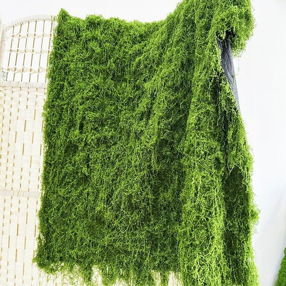 Artificial Moss Mat - Faux Moss Roll for Fairy Gardens, Terrariums, Crafts, and Green Wall Decor (Light Green)